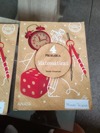 Libro de Matemáticas 4º de E. Primaria