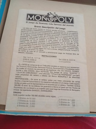 Monopoly Juego de Finanzas Borras