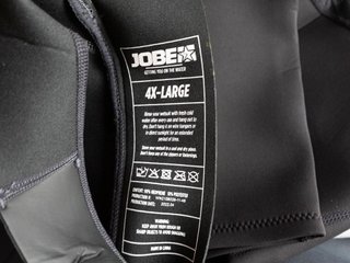 Traje neopreno Jobe 3/2mm 4XL nuevo