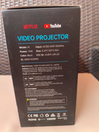 Proyector TOPTR Smart A1 Dolby Audio