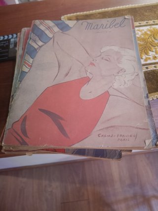 Lote 12 revistas Maribel, la mujer argentina. 1935