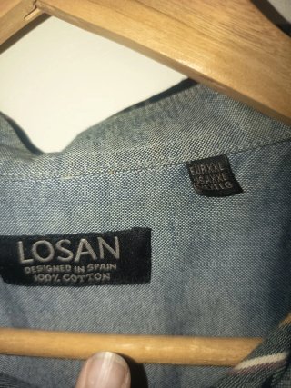 Camisa de franela Losan cuadros invierno hombre