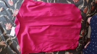 Camisa mujer Mango fucsia Talla M