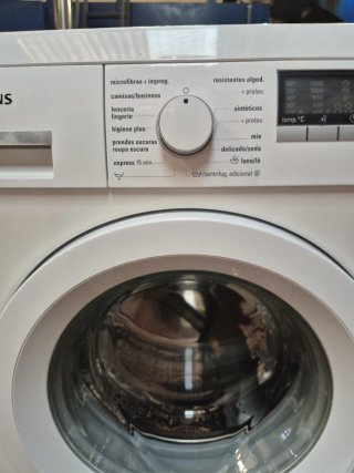 Lavadora Siemens Blanca 7Kg