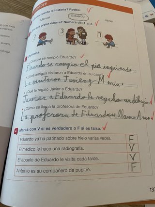 Historias de papel, 2 Primaria lecturas