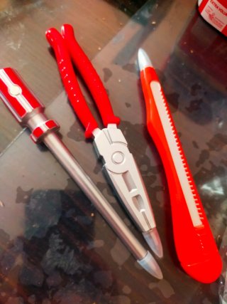 Pack de 3 Bolígrafos diseño de herramientas, NUEVO