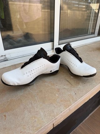 Zapatillas Ciclismo Van Rysel Blanco Talla 37