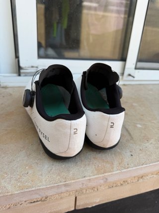 Zapatillas Ciclismo Van Rysel Blanco Talla 37