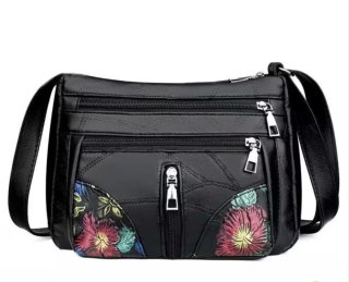 Bolso amplio negro muy completo Nuevo con etiqueta