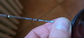 Occhiali da sole Ray-Ban neri e marroni