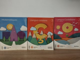 Pack de 3 Libros 3ro de Primaria