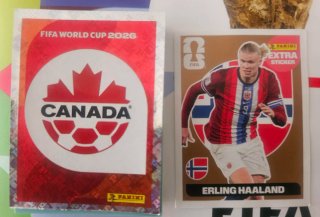 Extra Sticker Legend Haaland + 50 Cromos Mundial 2