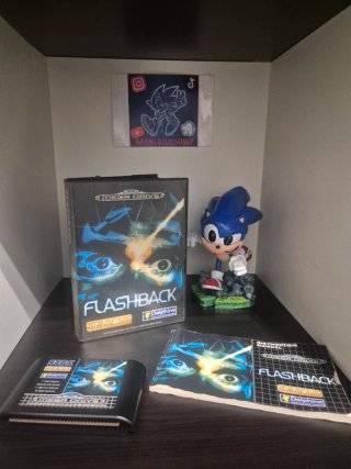 Flashback Mega Drive Caja Manual Cartucho