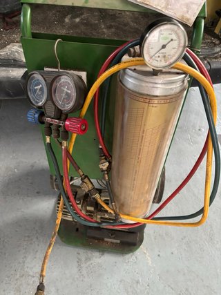 Máquina A/A R12 R134a