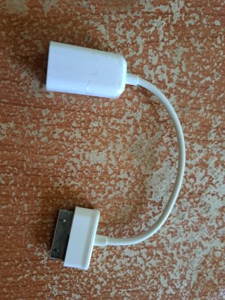 Adaptador 30 pines macho a USB hembra
