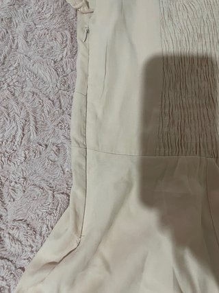 Vestido Zara Beige