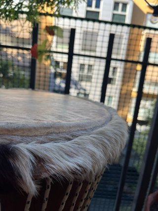 Djembe / Yembé artesanal madera Caoba