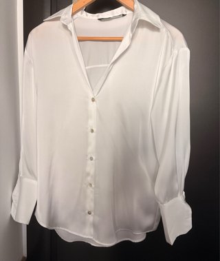 Blusa Zara Blanca