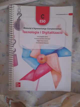 Tecnologia i Digitalització C. ESO. Llibre de t...
