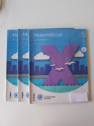 Libro Matemáticas 5 Primaria Mochila ligera