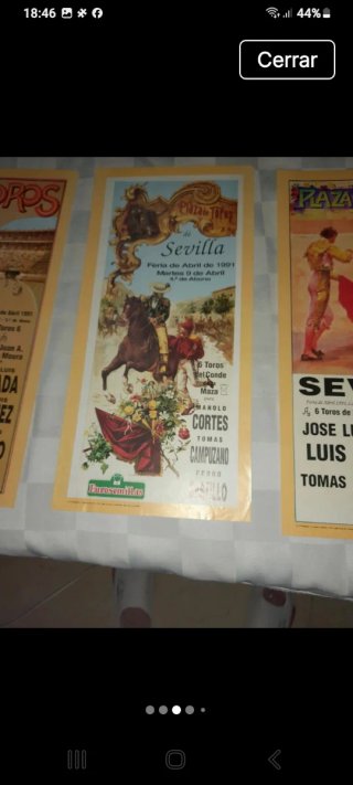 Carteles de Toros Sevilla Feria de Abril 1994
