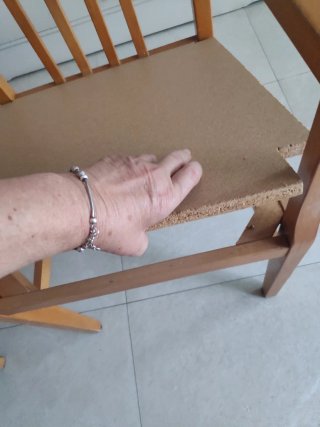 2 Sillones de madera para tapizar( precio de los 2