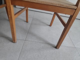 2 Sillones de madera para tapizar( precio de los 2
