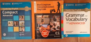 Libros de texto inglés. Preparación C1. Cambridge.