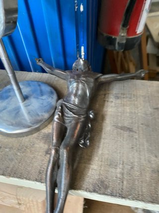 Puchero crucifijo tocador porron