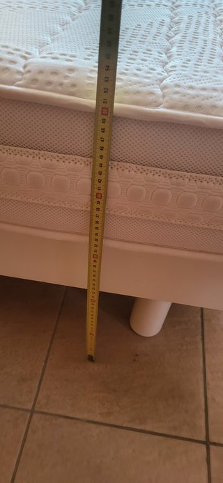 Cama 160x200 con somier de láminas