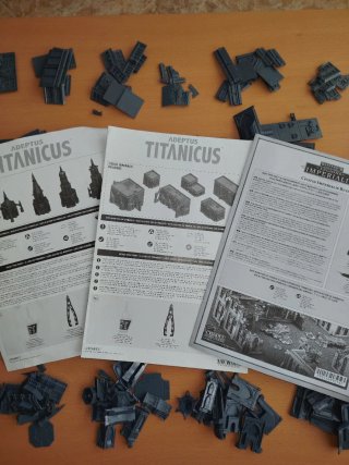 Adeptus Titanicus Civitas Imperiales Spires W40k