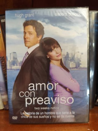 DVD Amor con Preaviso