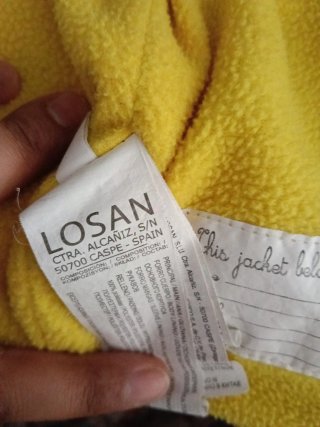 Chaqueta Losan 12/18 meses