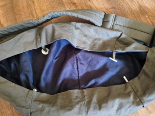 Bolso para perros gris