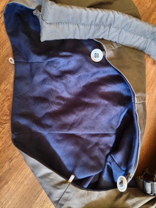 Bolso para perros gris