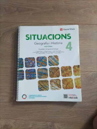 Situacions 4. Geografia i Història. Quadern.