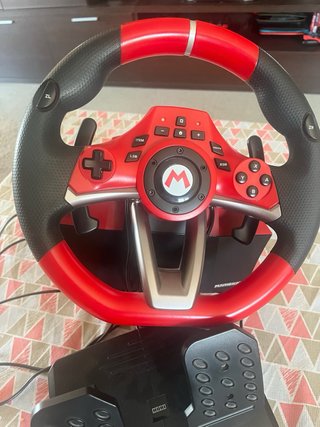 Volante de super mario bros
