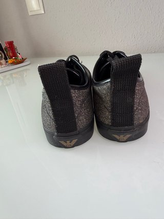 Zapatillas Emporio Armani Negras Originales