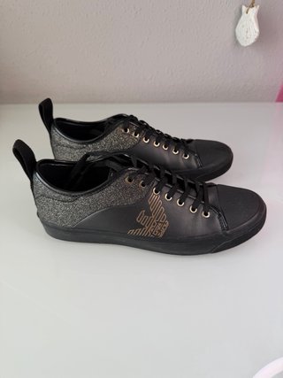 Zapatillas Emporio Armani Negras Originales