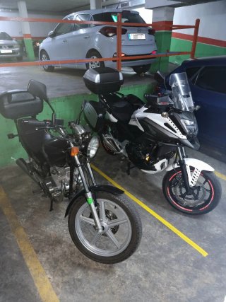 Garaje para moto en alquiler