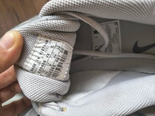 Zapatillas Nike Talla 44 Gris/Blanco