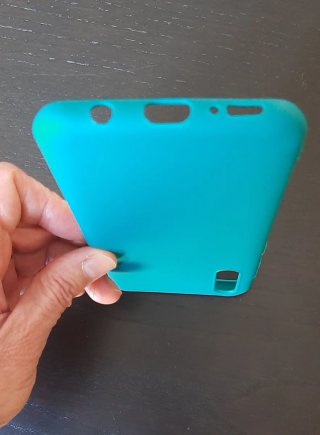 Funda móvil verde