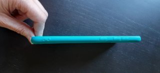 Funda móvil verde