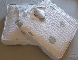 Colcha Bouti 90cm Burrito Blanco