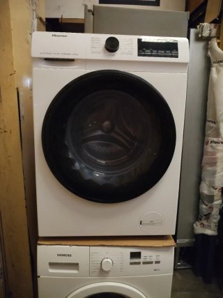 Lavadora  y secadora Hisense 9kg6 kg de secado