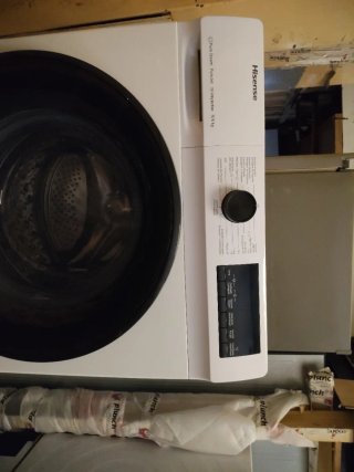 Lavadora  y secadora Hisense 9kg6 kg de secado