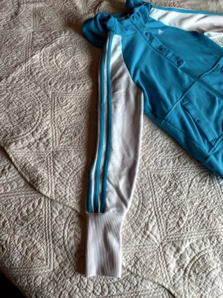 Chaqueta Adidas azul celeste vintage
