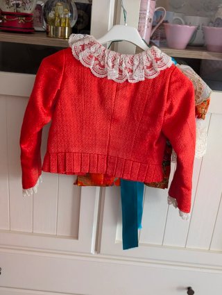 Traje Fallera Niña + Manga Larga