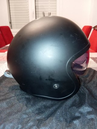 Casco Jet LS2 Spitfire II Talla S + Visor Solar