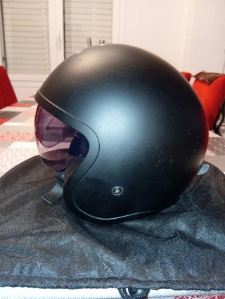Casco Jet LS2 Spitfire II Talla S + Visor Solar